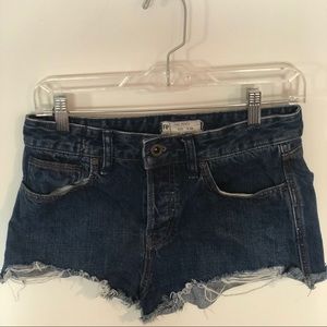 FREE PEOPLE DENIM SHORTS